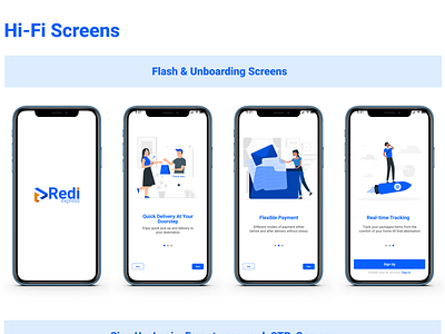 Flash And Unboarding Screens branding design figma product design ui ui design ux ux research
