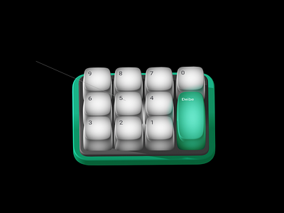 3D Keyboard - Spline