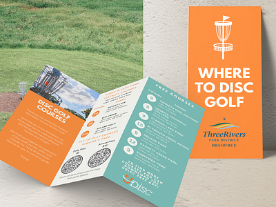 TRPD Disc Golf Brochure brochure disc golf