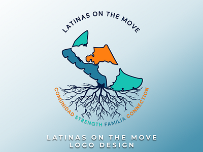 Latinas On The Move Logo