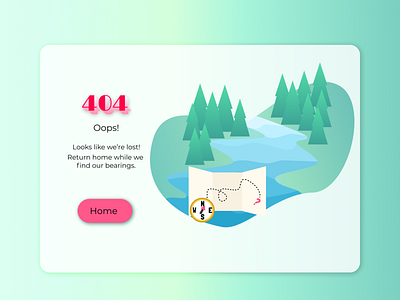 404 Page #DailyUI