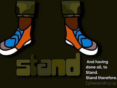Stand!!! christ sacrifice stand