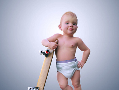 Skating Board Baby