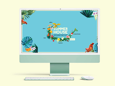 Summer House branding design graphic design ui ux web development weddesign