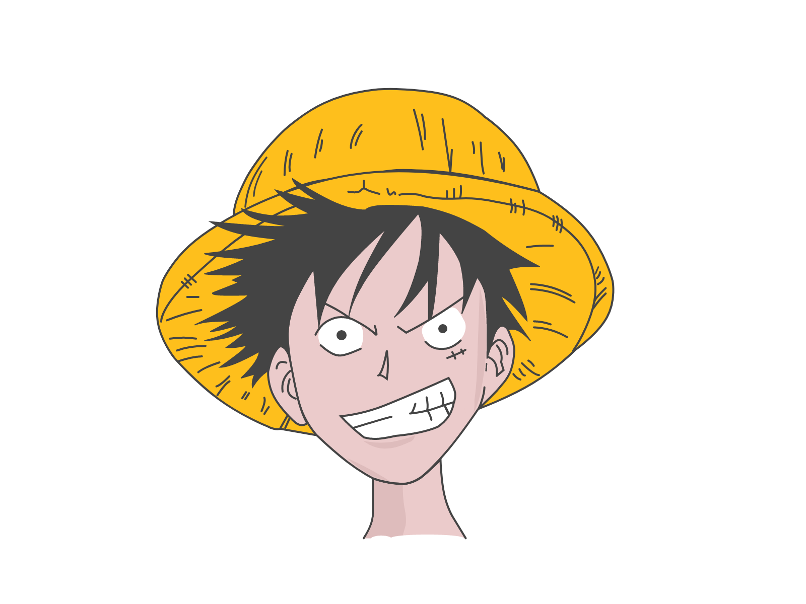 Monkey D.Luffy One Piece by NSC.gd on Dribbble