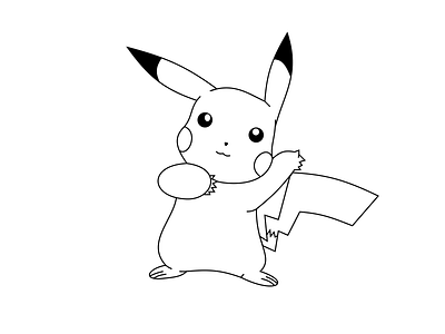 Pikachu animation anime anime art anime studio animeart illustration japanese anime pikachu vector