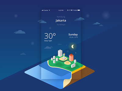 Weathers apps concept