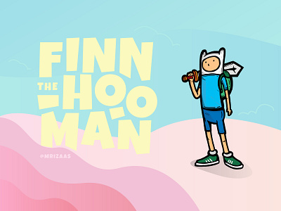 finn the human // adventure time adidas originals adventure time cartoon character cartoon network design fun character human illustration men
