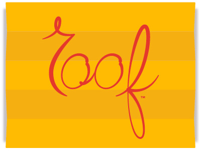 roof - renting logo concept app social share rent roof houzz yellow orange branding logo house