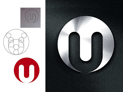 Logo Design UM illustrator logo minimal vector