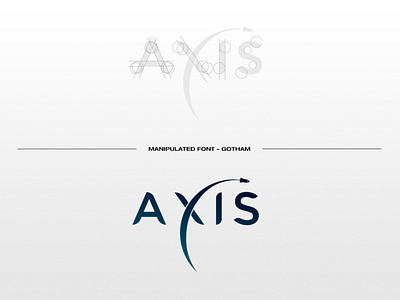 AXIS - Outline branding dailylogochallenge design graphic design illustration logo typography