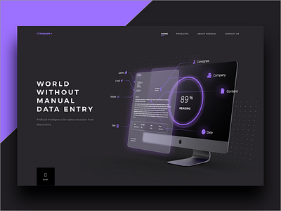 Artificial Intelligence   Landing Page