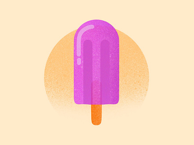 Popsicle candy food icecream popsicle procreate purple sweets