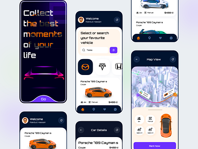 Car Rental App Concept