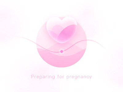 Preparing for pregnancy elegant female love