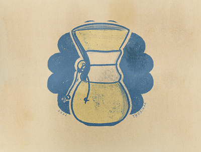 COOLBRE - Chemex chemex coffee design drawing procreate