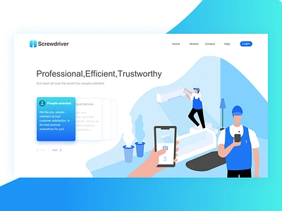 redesign Screwdriver web
