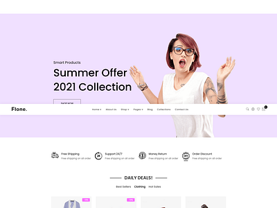 Flone   Minimal WooCommerce WordPress Theme