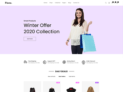 Flone   React JS eCommerce Template