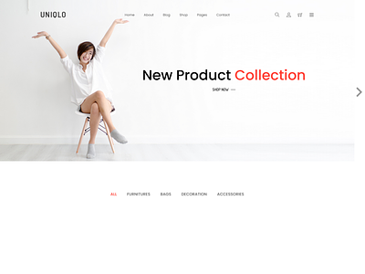 Uniqlo   Minimal HTML Template