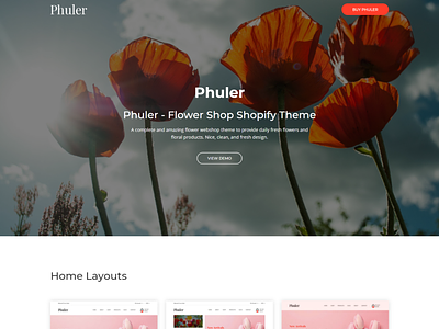 Phuler   Flower Shop Shopify Theme