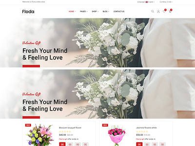 Floda   Flower Store HTML Template