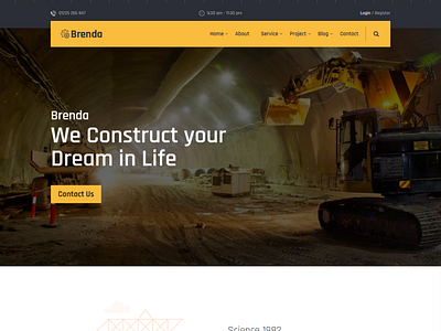 Brenda   Construction HTML5 Template