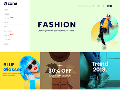 Ezone   Mega Shop eCommerce HTML Template