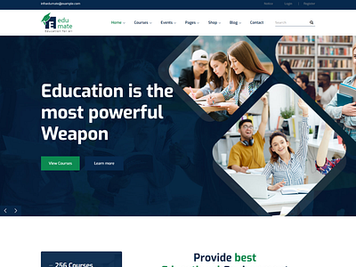 Edumate   Education HTML Template
