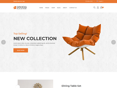 Fusta Furniture eCommerce Bootstrap 4 Template bootstrap4 clean decor decoration furniture html template interior minimal minimalist modern online shop responsive html shop shopping