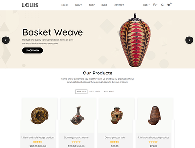 Louis Handmade Craft Shopify Theme craft ecommerce shopify handicraft handmade handmade goods homemade interior minimal shopify responsive shopify theme shop shopify beauty shopify section shopify store shopify template