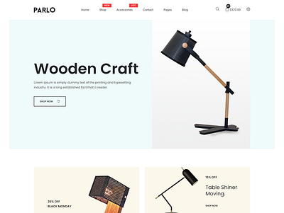 Parlo Fashion Furniture Store HTML Template apparel clean clothes fashion furniture html 5 interior kids fashion minimal minimalist modern responsive shop shopping