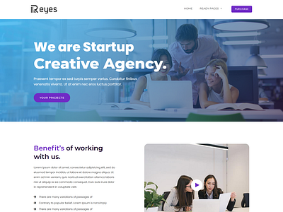 Reyes   Multipurpose Landing Page HTML Template