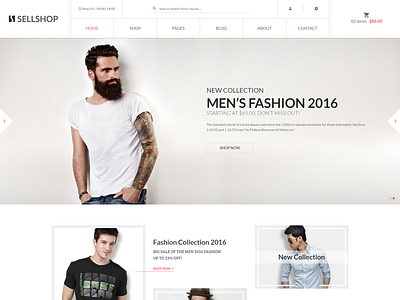 Sell Shop Fashion Store HTML Template apparel clean clothes clothing ecommerce template elegant fashion store handbag luxury fashion minimal minimalist modern online responsive shopping