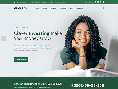 Consultix Investment Company Bootstrap 5 Template advisor bootstrap 5 consultancy consultant consulting html creative consulting finance financial html5 income tax investment investor modern