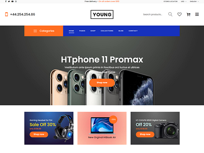 Young   Multipurpose eCommerce HTML Template