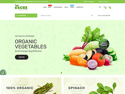 Gsore   Grocery and Organic Food Shop HTML Template