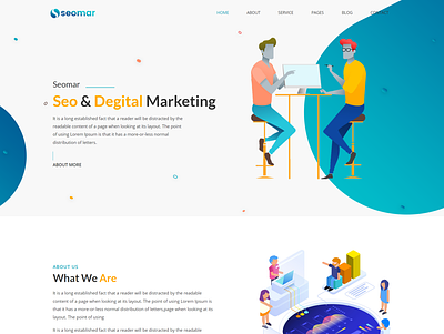 Seomar SEO Digital Marketing HTML Template bootstrap clean guard home security modern protection responsive safety security company security guard security services server service systems