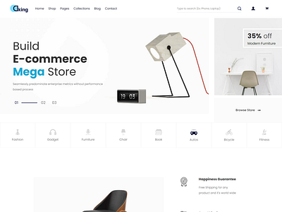 Dking   Multipurpose eCommerce HTML Template