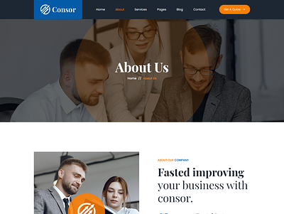 Consor - Business Consulting Bootstrap 5 Template business consultant web template insurance company web template