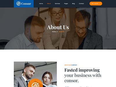 Consor - Business Consulting Bootstrap 5 Template