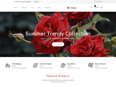 Fulap - Flower Store Shopify Theme