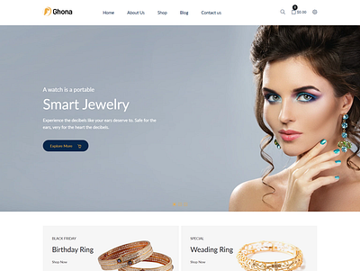 Ghona – Jewelry Shopify Theme cosmetic store shopify theme e commerce shopify theme fashion store shopify theme jewellery minimal shopify theme jewelry shopify theme women gold shopify template