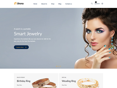 Ghona – Jewelry Shopify Theme