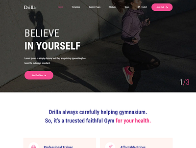 Drilla - Gym Fitness HubSpot Theme bootstrap fitness hubspot theme fitness center hubspot theme gym appointment hubspot theme gym fitness hubspot theme personal trainer hubspot theme responsive workout hubspot theme sport hubspot theme