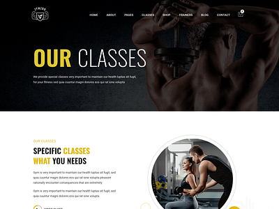 Zymzoo - Gym & Fitness Centre Bootstrap 5 Template