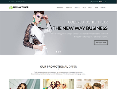 Holax – Multipurpose eCommerce WordPress Theme clothes digital ecommerce template electronic store electronics fashion store html shop template jewelries online store