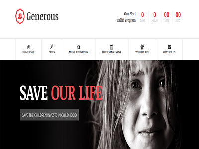 Generous - Charity HTML Template