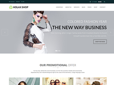 Holax – Multipurpose eCommerce WordPress Theme