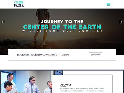 Tour Pagla – Travel Bootstrap Landing Page Template